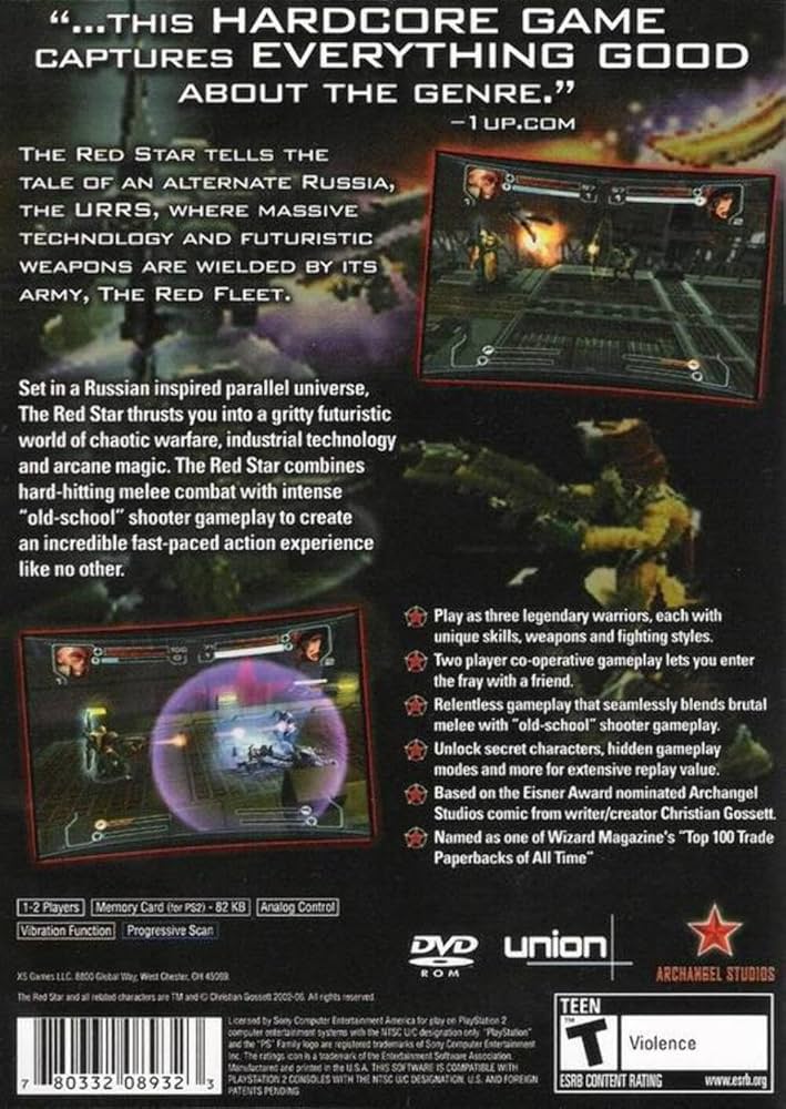 【PS2北米版】THE RED STAR Amazon.com: Red Star - PlayStation 2 : Everything Else